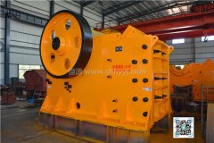 山碎牌顎式破碎機(jī)緊跟國際腳步，質(zhì)量保證，信